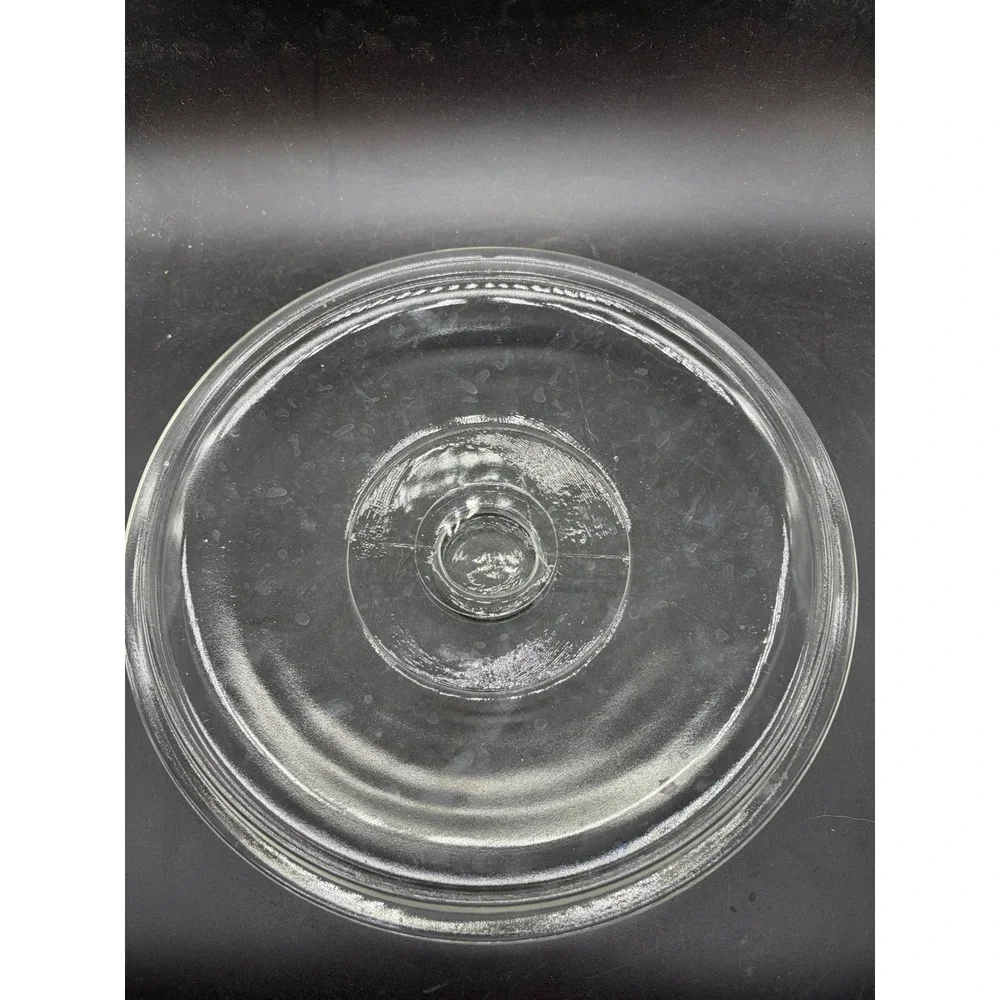 Anchor Hocking Clear Glass Round Casserole Dish with Lid 2 Quart‎ USA Made
